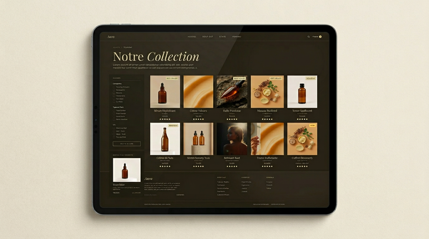 Aura Skincare - vue 2